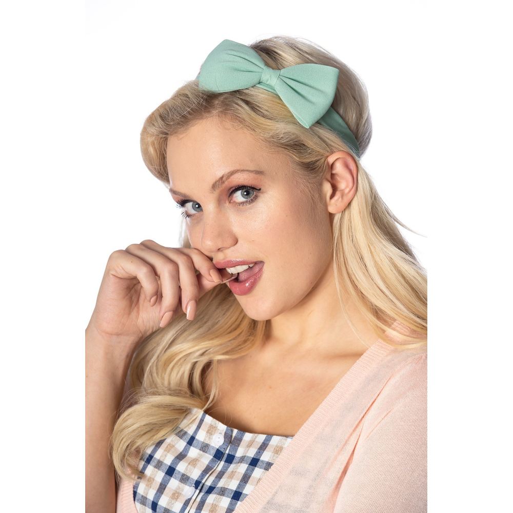 Dancing Days - Dionne Bow Haarband - Turquoise